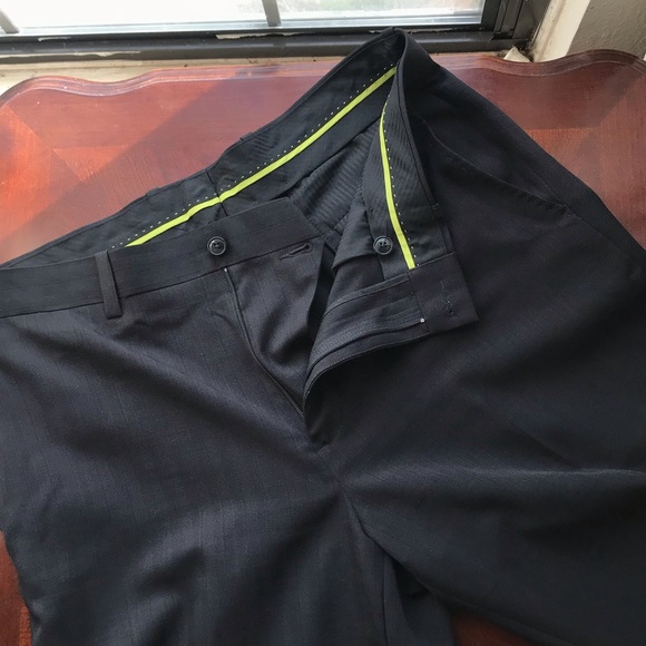 Cubavera | Black Dress Slacks 34x32 - Picture 4 of 7